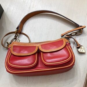 Dooney and Bourne mini double pocket purse